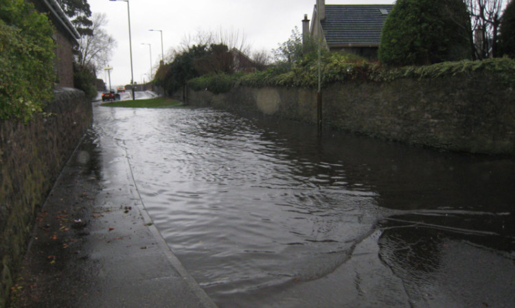 Flooding on Cedar Road in Broughty Ferry is a problem which has plagued residents for a number of years.