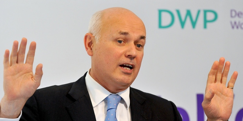 Work and Pensions Secretary Iain Duncan Smith unveils radical proposals to reform the UK's "antiquated" benefits system at the Bromley by Bow Centre, east London.