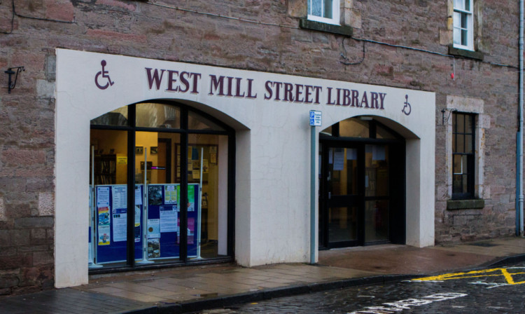 The West Mill Street Library in Perth has been earmarked for closure.