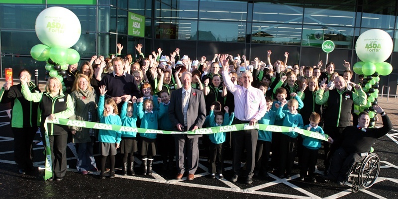 ASDA Forfar opening