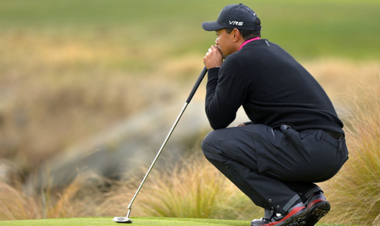 Tiger Woods contemplates another potential three-stab.