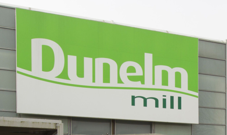 A general view of a Dunelm Mill store near Fareham, Hampshire.