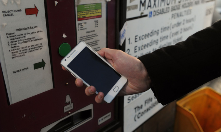 Drivers could soon use their mobile phones to pay for parking in Fife.