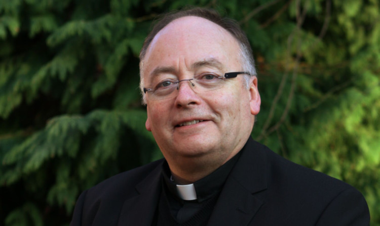 Stephen Robson, the new Bishop of Dunkeld.