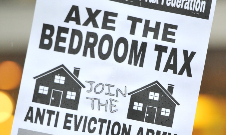 The 'bedroom tax' has faced strong opposition across the country.