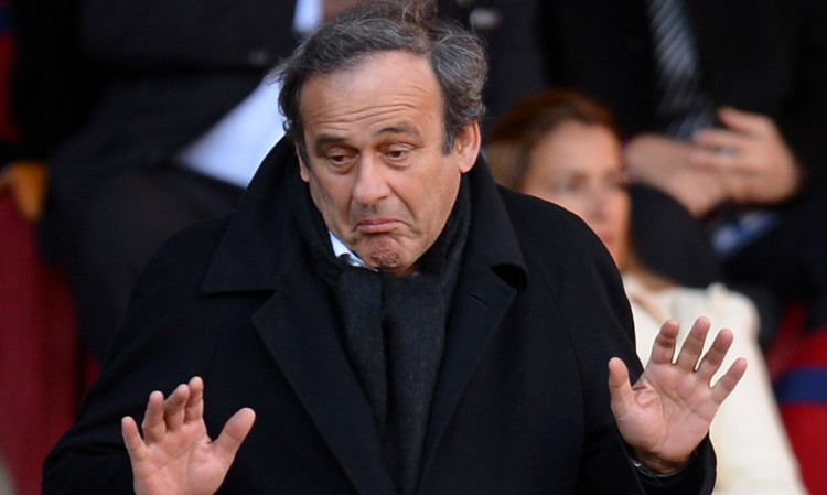 UEFA president Michel Platini says he does not see why the issue is being discussed publicly.
