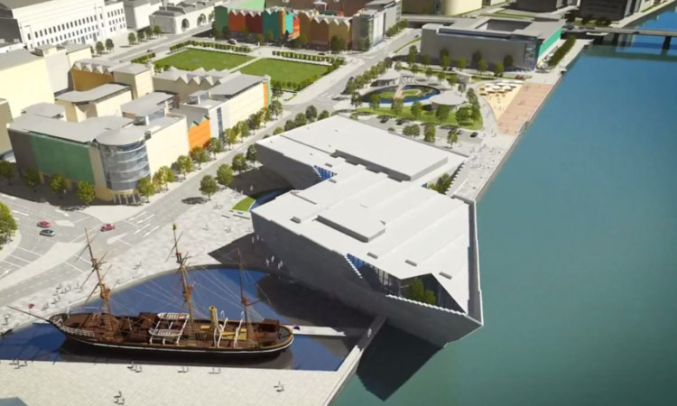 Another step towards the building of the V&A at Dundee has been taken.