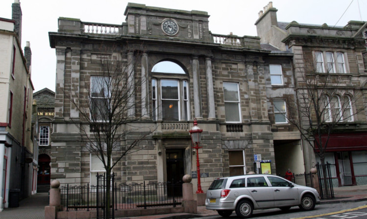 Arbroath Sheriff Court which is facing closure.