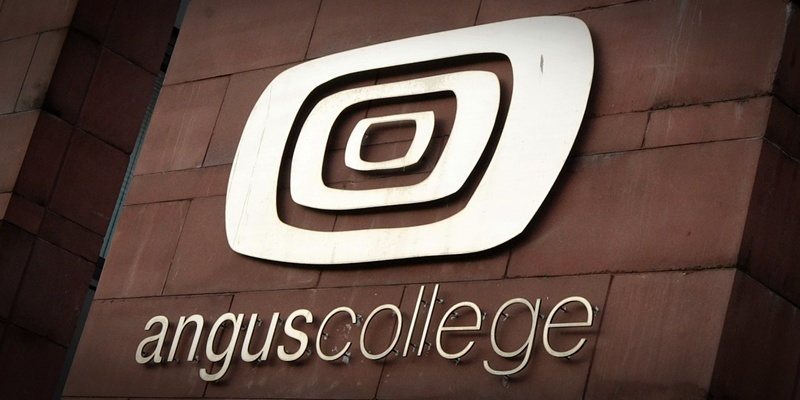 Kim Cessford, Courier - 21.11.11- FOR FILE general shot - pictured is the Angus College logo