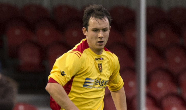 Scott Chaplain got the only goal of the game for Albion Rovers.