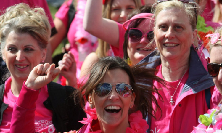 The Pink Ribbonwalk is always a colourful occasion.