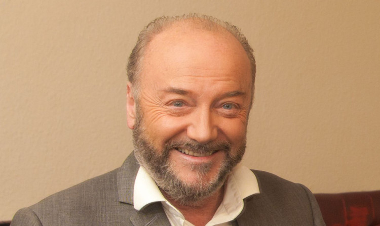 George Galloway on tour in Dundee last November.