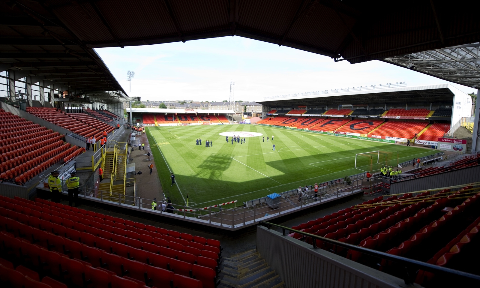 19/08/12 CLYDESDALE BANK PREMIER LEAGUE
DUNDEE UTD V DUNDEE (3-0)
TANNADICE - DUNDEE
An interior view of Tannadice in advance of kick-off at the Dundee derby