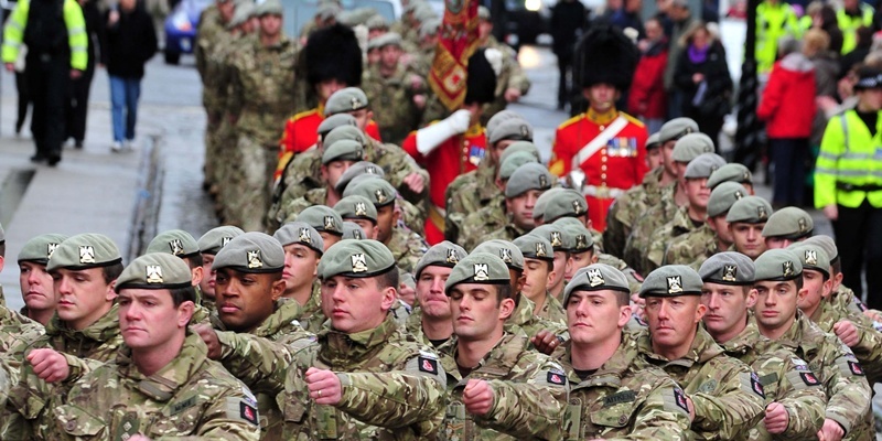 Date 291111 Location: Dundee, Scotland

Photo caption: Scotland's senior Regiment the Royal Scots Dragoon Guards march through Dundee during their Homecoming Parade following a six-month tour in Afghanistan.


Photo by Mark Owens/HQ2Div
ARMY PRESS RELEASE

Royal Scots Dragoon Guards Homecoming Parade in Dundee

Today [Tuesday, 29 November 2011] the Royal Scots Dragoon Guards (SCOTS DG) held a Homecoming Parade to mark their return following a tough but successful tour of duty in Helmand Province, Afghanistan.

In keeping with tradition dating back hundreds of years, the Regiment paraded through the streets of Dundee to show their thanks for the support that members of the public have shown them during their tour of duty.

The parade also gave Dundonians a chance to come out to show their appreciation to the Regiment for the hard work they have carried out during their tour of duty.

Many families and friends also turned out for the parade to show their appreciation and support for the troops.

Dundee is one of the RegimentÕs ÔFreedom CitiesÕ.

DundeeÕs Lord Provost Lord Provost John Letford said:

ÒIt was a real honour for Dundee to host this parade to give people the chance to show their appreciation to the soldiers of the Royal Scots Dragoon Guards. They received a warm welcome when they paraded through our city centre.Ó

Lieutenant Colonel Jonathan ÔBartyÕ Bartholomew, Commanding Officer of the Royal Scots Dragoon Guards commenting on the RegimentÕs return from its tour of duty and the Homecoming Parades said:

ÒThe Royal Scots Dragoon Guards were deployed to Afghanistan on Operation Herrick 14 from March to November 2011, one of several units to deploy alongside 3 Commando Brigade. 

ÒIt was the first full regimental deployment to Afghanistan for SCOTS DG and the soldiers return home very proud of what they have achieved and of the immense contribution they have made.

ÒI am honoured to have had the privilege to command them. After a tough and long six months, t