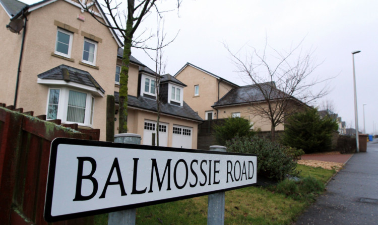 Some of the houses at Balmossie that needed to be repaired.