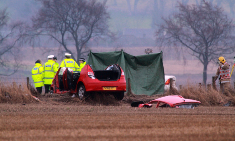 The two men were killed in a collision between Ladybank and Freuchie.