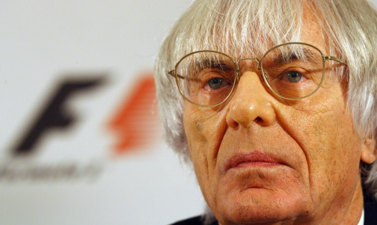 Bernie Ecclestone.