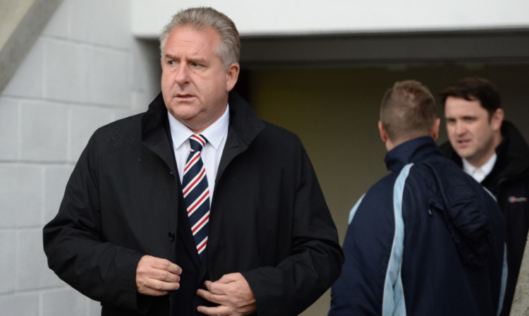 Rangers chief executive Graham Wallace has admitted the club's cost base is too high.