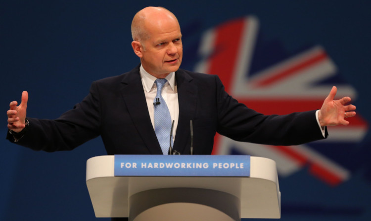 William Hague has said the United Kingdom is "stronger and safer together" as he outlined the case for Scotland to reject voting for independence.