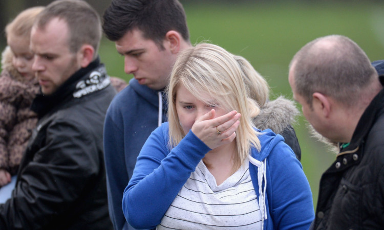 The public have been leaving tributes to Mikaeel near where he lived in Edinburgh.