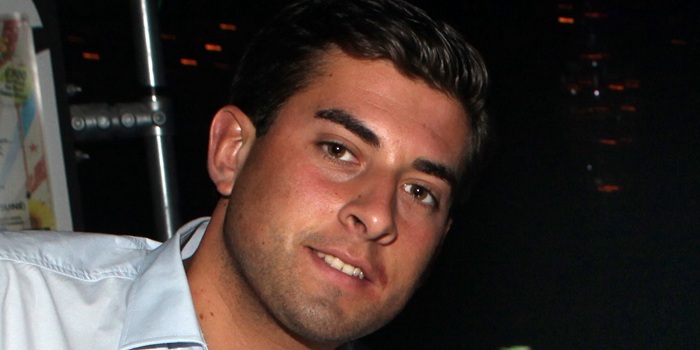 James "Arg" Argent of 'The Only Way is Essex' is seen at Proud 2 Nightclub in The O2 Arena. London.