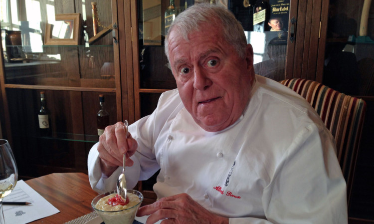 Albert Roux gave a sneak preview of the kind of food visitors to Andy Murray's new hotel can expect.