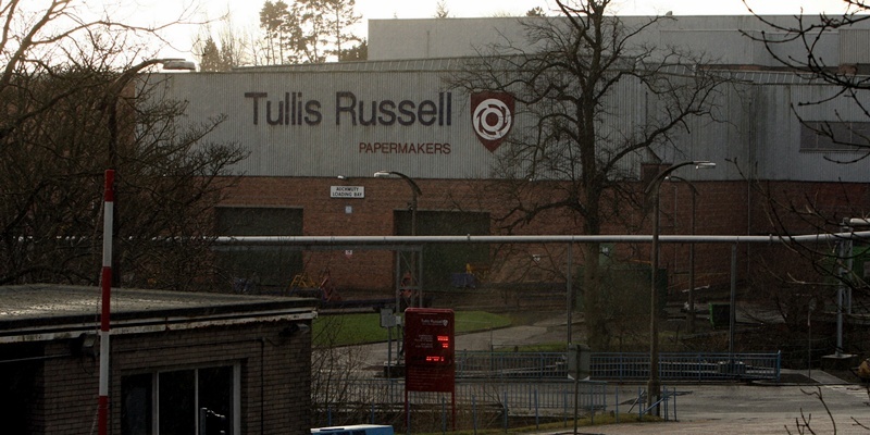 John Stevenson. Courier. 28/12/11. Fife, Markinch, the Tullis Russell papermaking plant. General pics to illustrate recent fire at plant, none of these pics show the damaged buildings, (not allowed to).