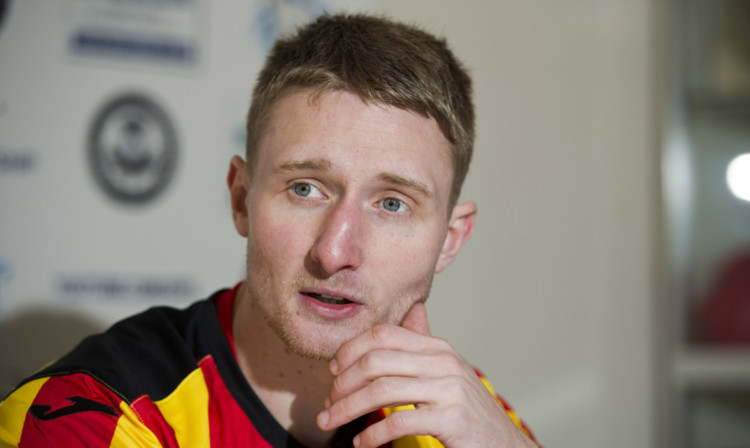 Chris Erskine has rejoined Partick Thistle on loan for the rest of the season.