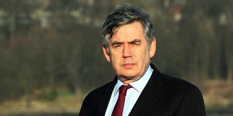 DOUGIE NICOLSON, COURIER, 16/01/12, NEWS.

Pic shows MP Gordon Brown at Dalgety Bay today, Monday 16th January 2012. Story by Claire, Kirkcaldy office.