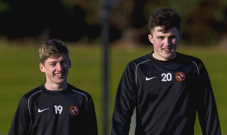 Ryan Gauld (left) and John Souttar were sent abroad to recharge their batteries.