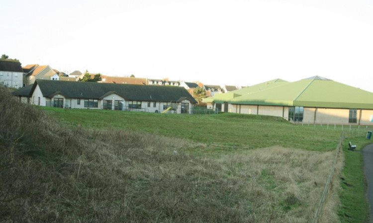 The land adjacent to the Wonder Years Nursery where the new nursery and student accommodation are slated to be built.