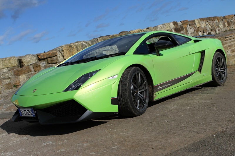 Kris Miller, Courier, 07/03/12. Picture today of Labourghini Gallardo for Jack McKeown motoring.