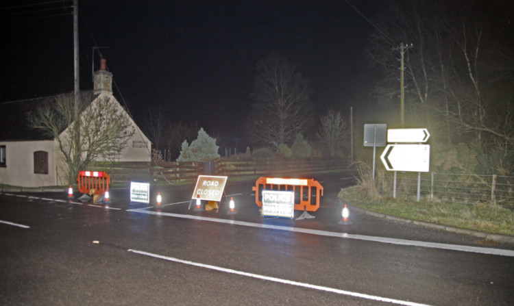 The road was closed until Sunday afternoon following the crash.