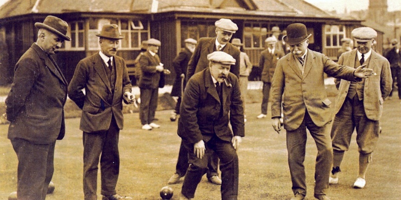 West End Bowling Club in the 1930s