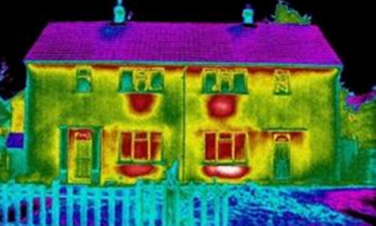 Thermal imaging can reveal parts of homes that allow heat to escape.