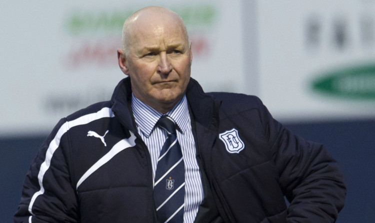 Dundee manager John Brown.