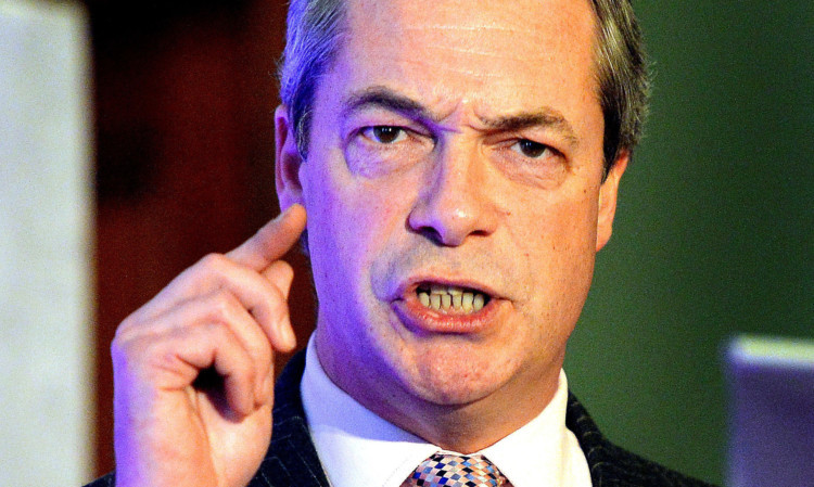 UKIP leader Nigel Farage branded the current law ludicrous and insisted it had not helped to keep gun crime down.