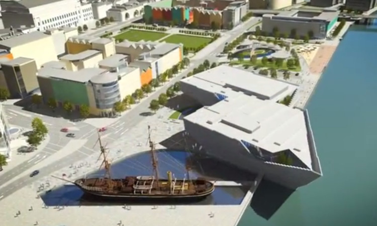 The V&A is the key component of Dundee's wider waterfront ambitions.