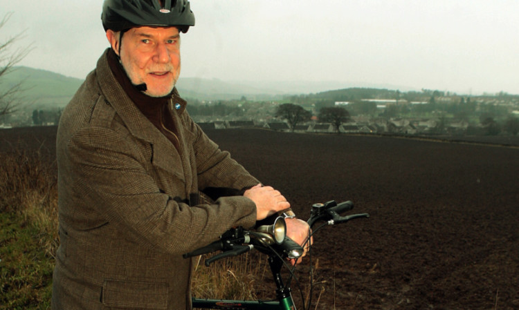 Andy Collins, chairman of  Sustainable Cupar.