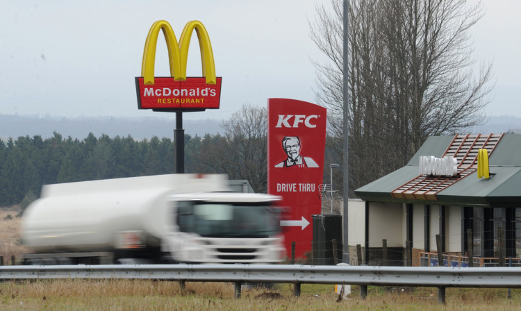 The KFC sign that prompted the row.