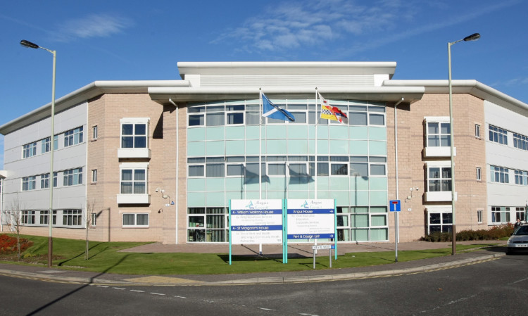 The Forfar headquarters of Angus Council.