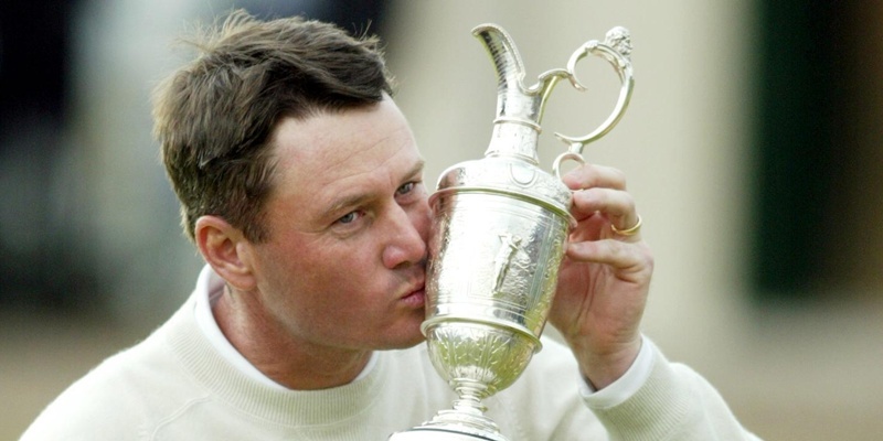 USA's Todd Hamilton kisses the Claret Jug after winning  the 133rd Open Championship, at the Royal Troon Golf Club, Scotland. EDITORIAL USE ONLY, NO MOBILE PHONE USE.