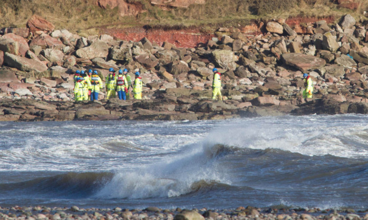 The discovery follows a major search operation for Fraser Carrington on the Mearns coast.