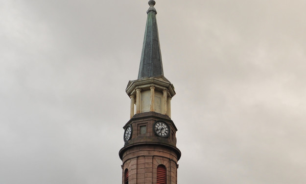 Kim Cessford - 14.09.12 - pictured is the Clocktower above the market hall in Stonehaven