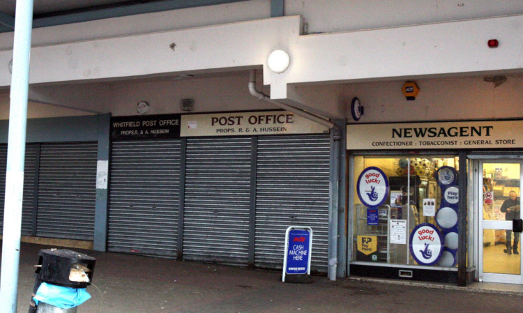 The Whitfield Post Office when it was run by Mr Hussein.
