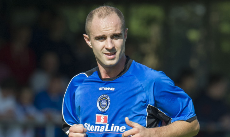 Jamie Longworth has been in potent form for Stranraer.