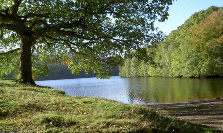 The River Tummel near Pitlochry.