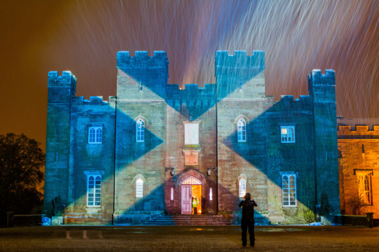 The event presents Scone Palace as you've never seen it before.