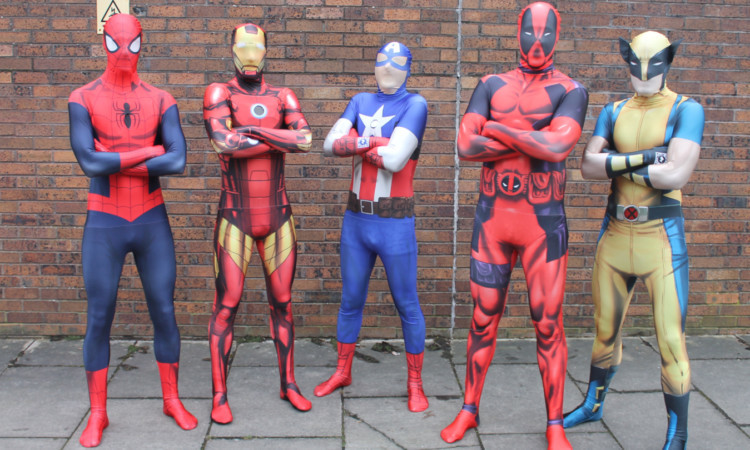 The new Marvel Morphsuits