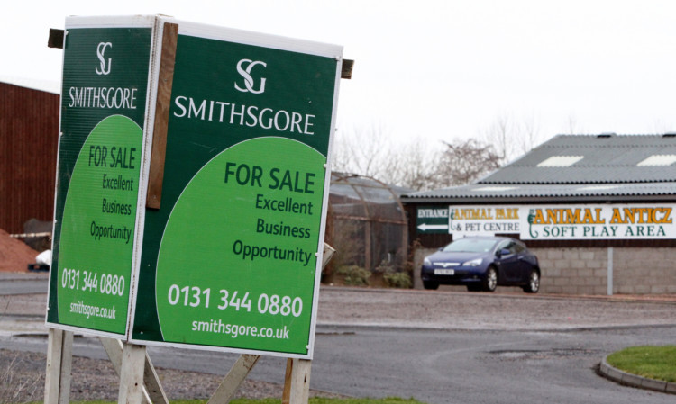 The 'for sale' signs are up at Fife Animal Park.